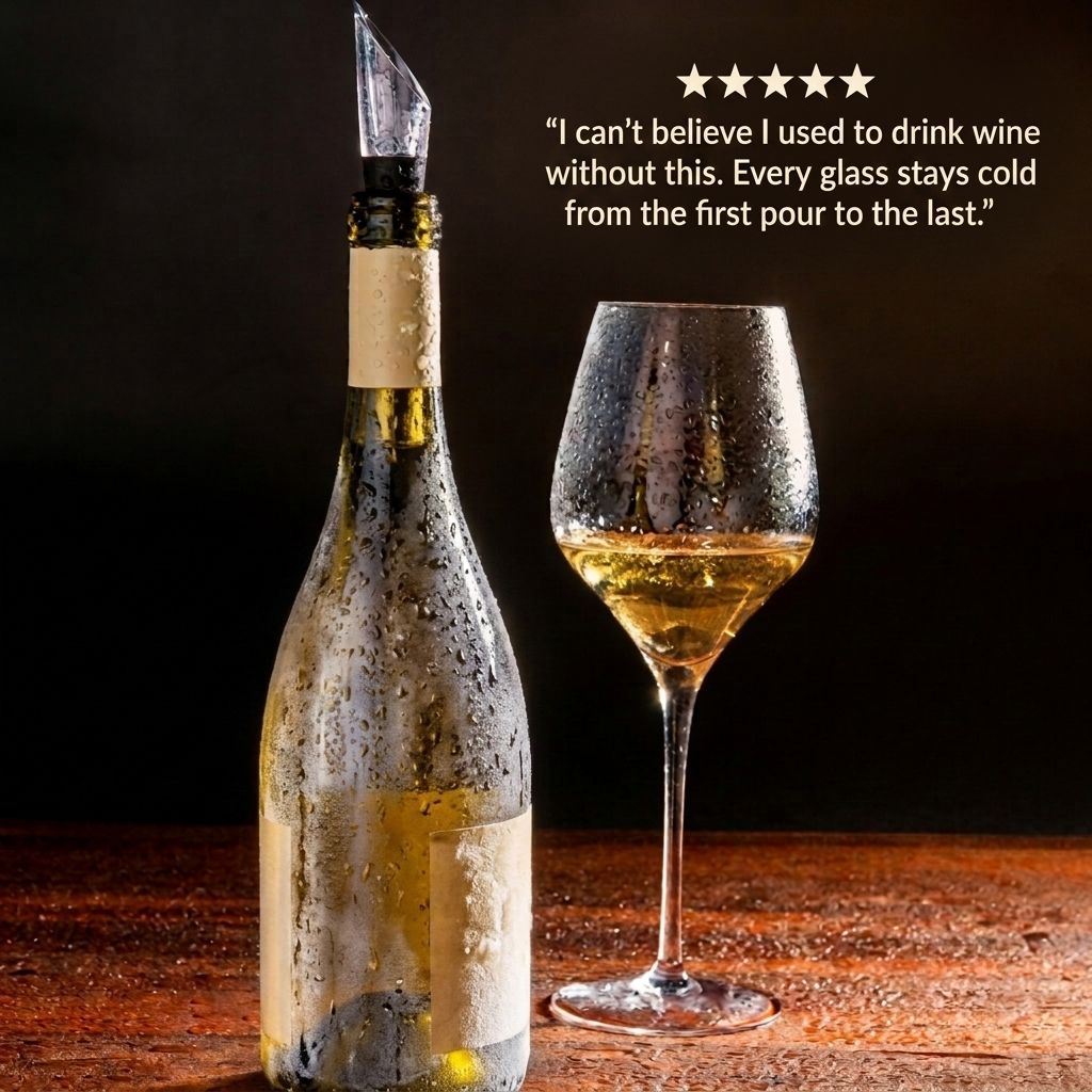 Wine Chiller Stick - Say Goodbye to Warm Wine